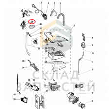 Жгут в сборе STD AR/HP Arcadia, оригинал Indesit C00281388