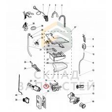 Ремень приводной, оригинал Indesit C00281389