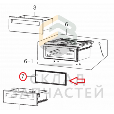 Уплотнитель (прокладка), оригинал Samsung DA63-01783F