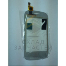 Сенсорное стекло (тачскрин) (White), оригинал Alcatel AUE27G0B10C1