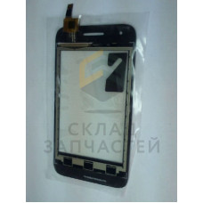 Сенсорное стекло (тачскрин) (Black) парт номер AUE27J0A10C2, оригинал Alcatel AUE27J0A10C2