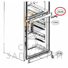 Петля холодильника, средняя, оригинал LG AEH74156901