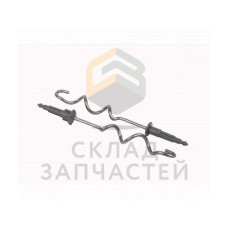 Крюки для замешивания теста, серые, для MFQ36GOLD, оригинал Bosch 00659779