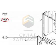 Крепёжный элемент. Служит для фиксации передней части корпуса стиральной машины, оригинал LG 4930ER4004A