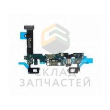 Разъем microUSB на плате, оригинал Samsung GH96-09406A