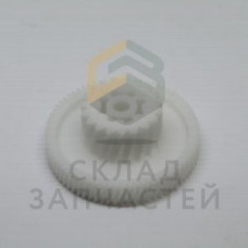 Шестерня мясорубки малая D=62/32,H=24/11,d=7mm, 19 и 74 косые зубья, оригинал Bork KMG401-09-10