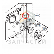 Демпфер резиновый, оригинал LG 5040JQ2003B