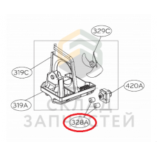 Демпфер мотора вентилятора из вулканизированной резины, оригинал LG 5040JQ3023A