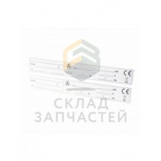 Наклейка, оригинал Bosch 00618453