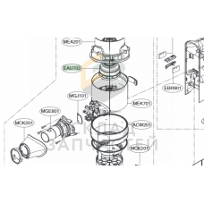 Основной мотор, оригинал LG EAU64483701