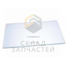 Полка х-ка СТЕКЛО 472*321*4mm, оригинал Indesit C00143029