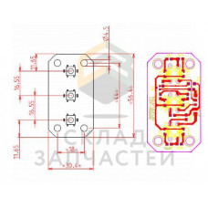 Плата, оригинал Ariete AT4035710600