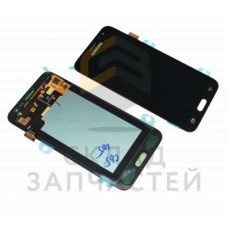 Дисплей в сборе с сенсорным стеклом (тачскрином) (Black), оригинал Samsung GH97-18414C