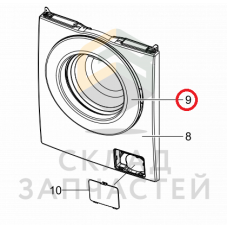 Дверь в сборе, оригинал Samsung DC97-18544E