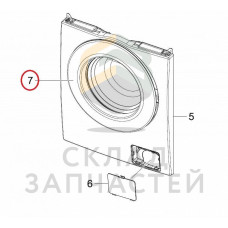 Дверь в сборе, оригинал Samsung DC97-18544G