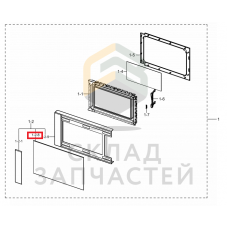 Внешнее стекло двери, оригинал Samsung DE64-02547A