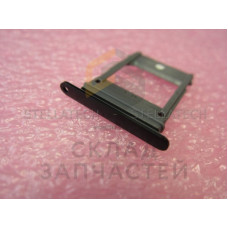 Лоток SIM карты (Black), оригинал Samsung GH98-40739A