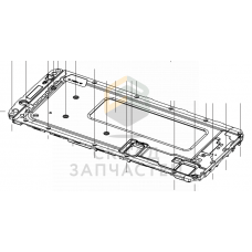 Средняя часть корпуса (шасси), оригинал Samsung GH98-42952A