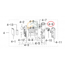 Трубка, оригинал Samsung DJ62-00314B