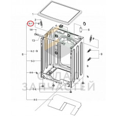 Направляющая, оригинал Samsung DC61-02140A