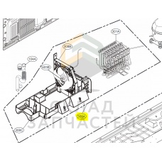 Узел лотка в сборе, оригинал LG AJP73174518