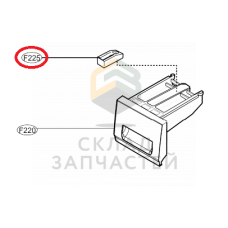 Заглушка пластиковая, оригинал LG MBL65603001